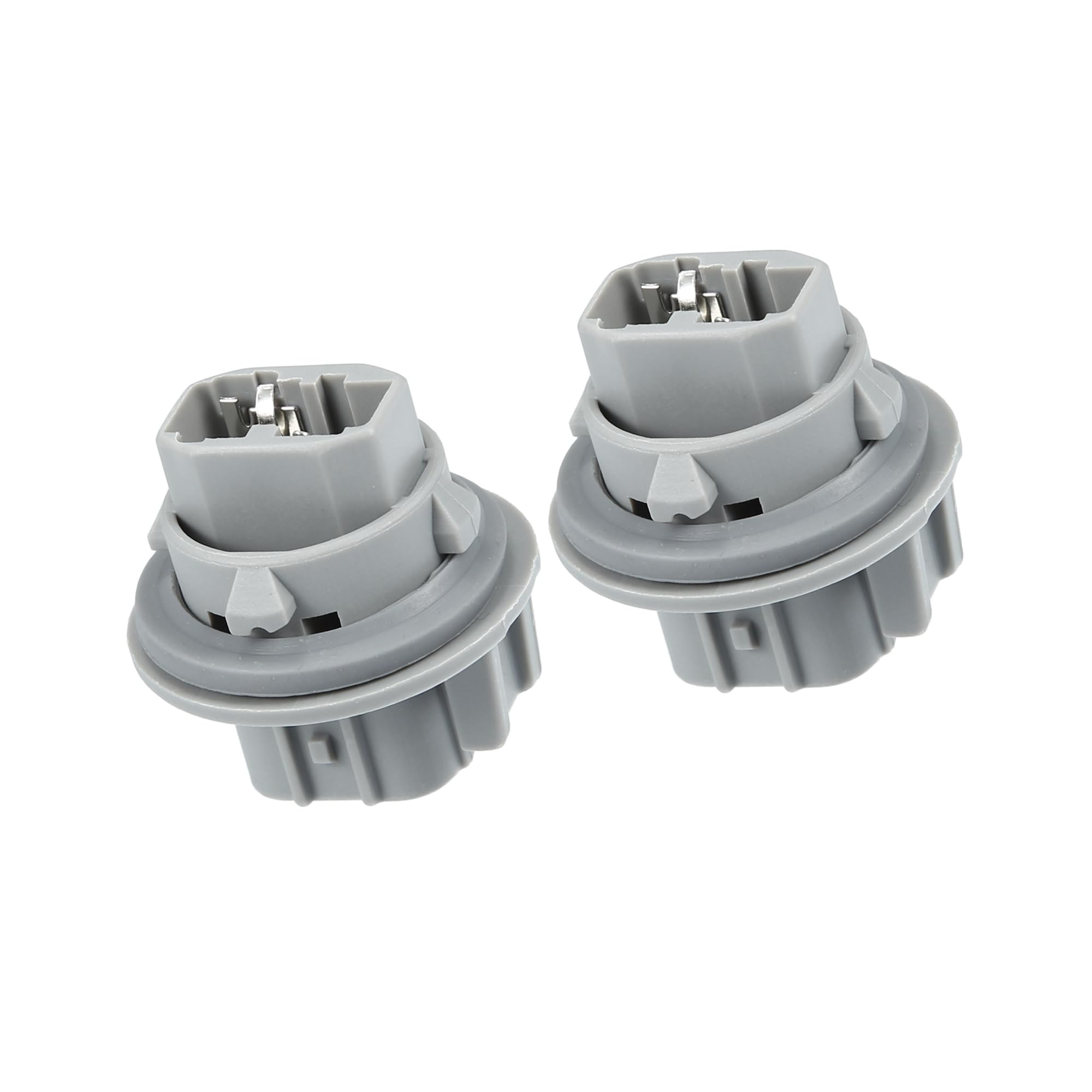 HEROFFIX Turn Signal Pointer Light Bulb Socket 33302S5AA01 for Acura RDX 2007-2015 Plastic Gray (Set of 2) Replace Parts