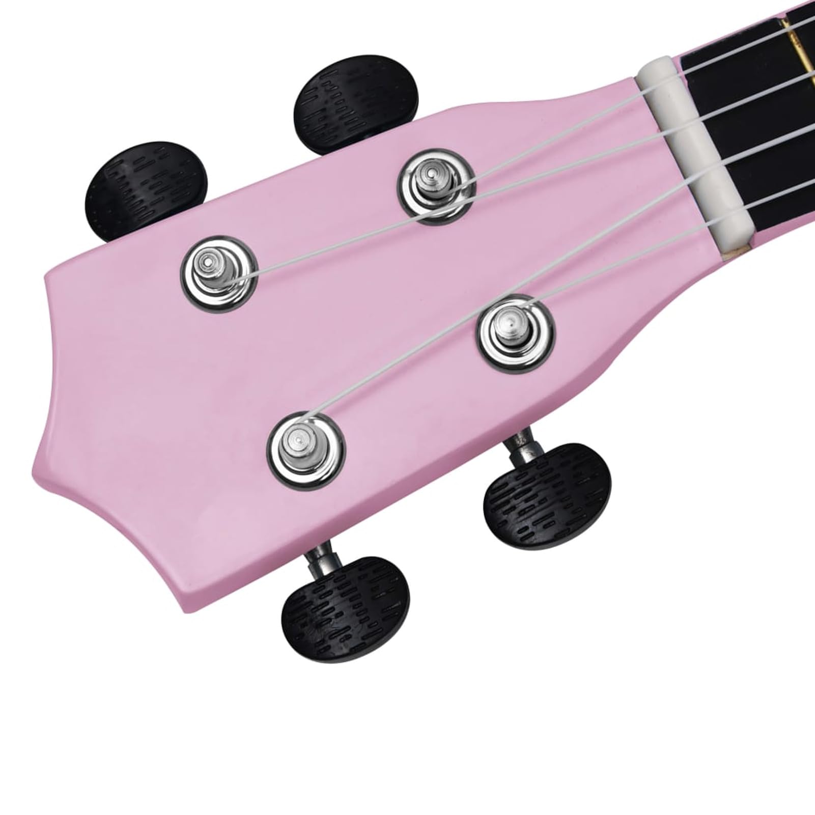 Homgoday Ukulele soprano con borsa per bambini, rosa, 58,4 cm, strumenti a corda