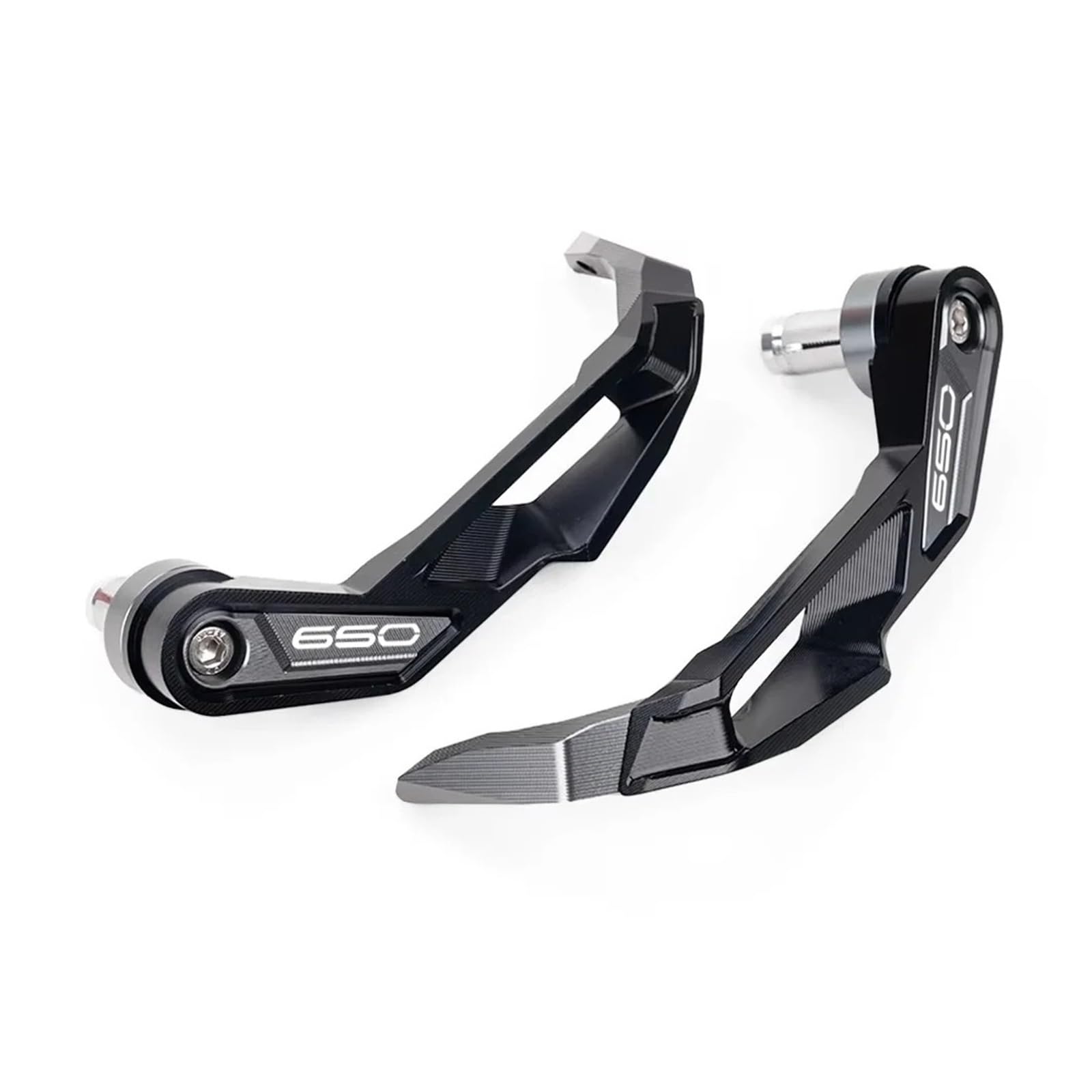 Whdkglpo Grey For 650 Motorcycle Bow Guard For Kawa&Saki Z900 Z650 Z400 Z800 Z750 For Nin&Ja 400 650 For Ninja650 Z 900 Motorcycle Handlebar Brake Levers Guard Protector