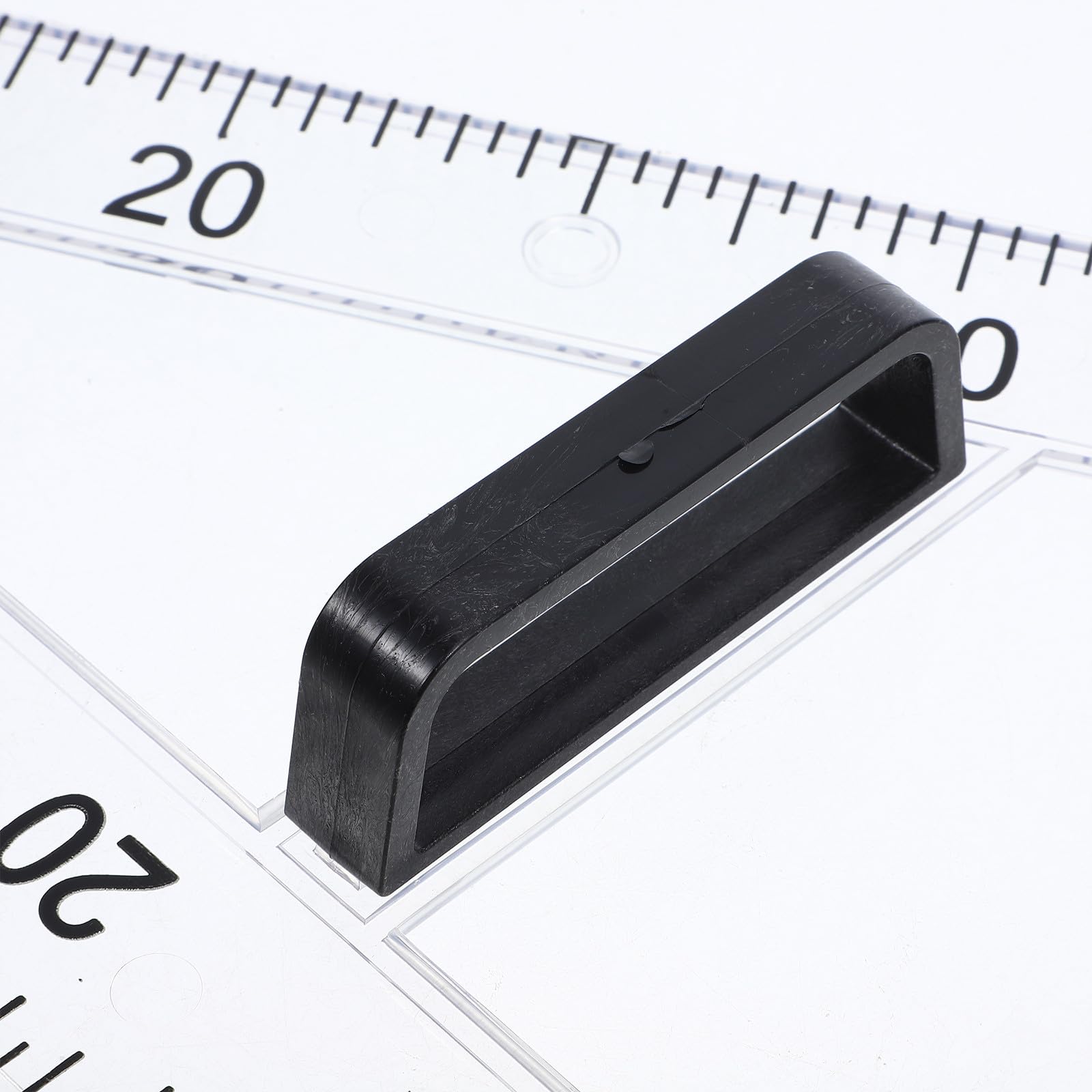 Magnetisches Dreieckslineal aus Abs Kunststoff für Mathematik und Physik mit Transparentem Material und Vielseitigen Zeichenfunktionen im Unterricht