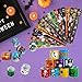 MEZHOBBY 54Pcs Halloween Slap Bracelets, Halloween Party Favors for Kids, Halloween Treat Toys for Girls Boys, Halloween Goodie Bags Gifts