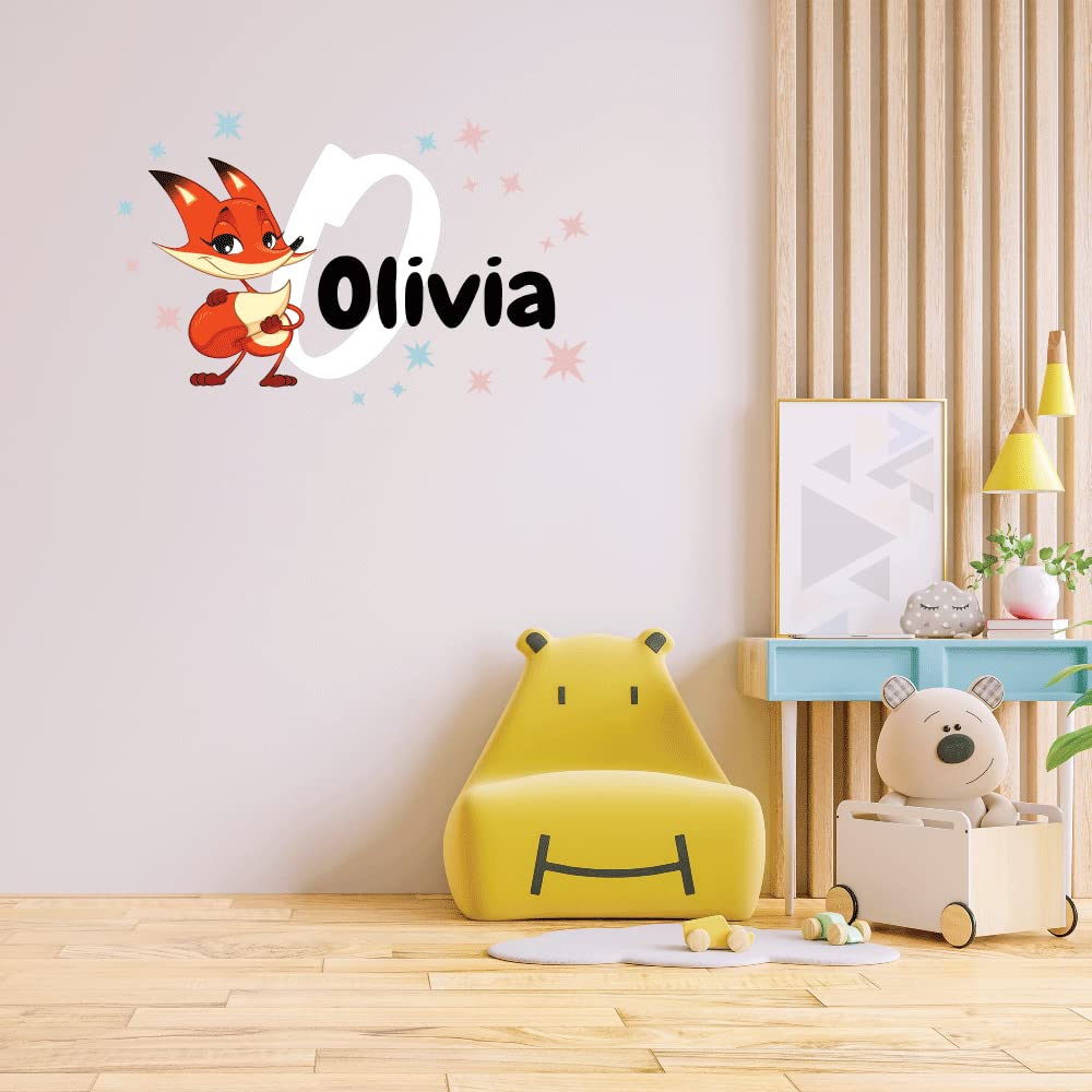 Nombres Personalizados Para Pared Personalised Unicorn Any Name Wall Decal  3D Art Stickers Vinyl Room Bedroom 12 Nombre Personalizado, image size:1000x1000