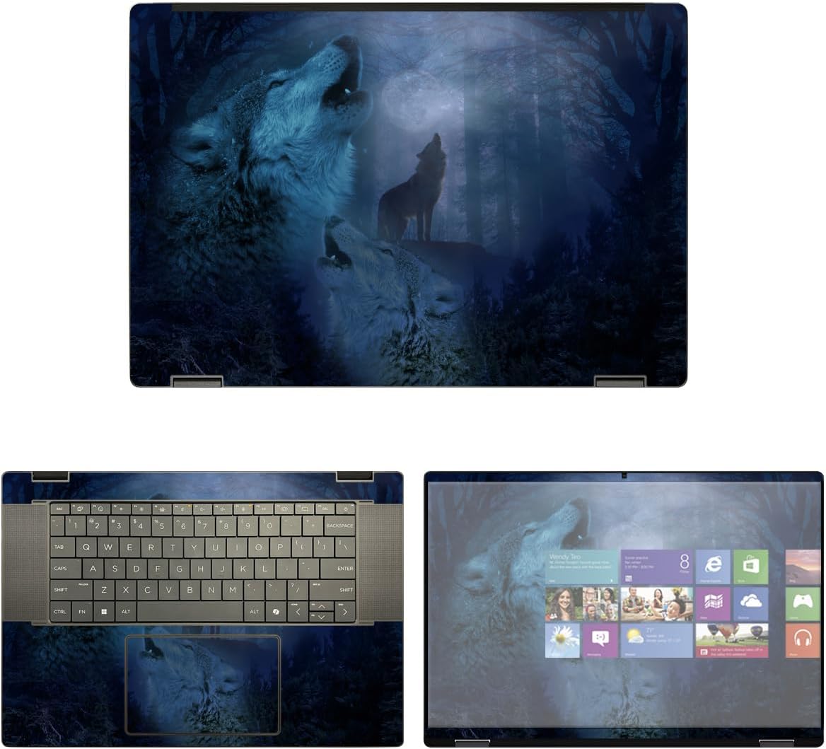 Decalrus - Protective Decal Sticker for The HP OmniBook X Flip 16 2-in-1 (16" Screen) case Cover wrap HPomnibkXflip16_2in1-1