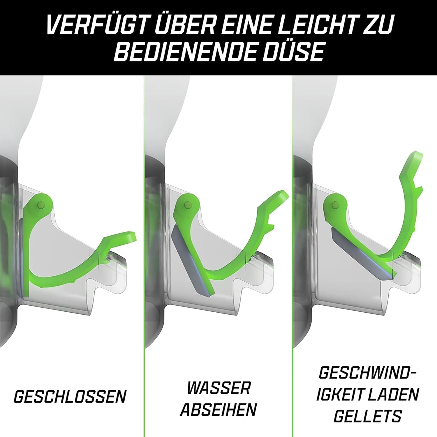 Gel Blaster Gellet Depot - Faltbare Munitionswanne mit Sieb, Ab 14 Jahren