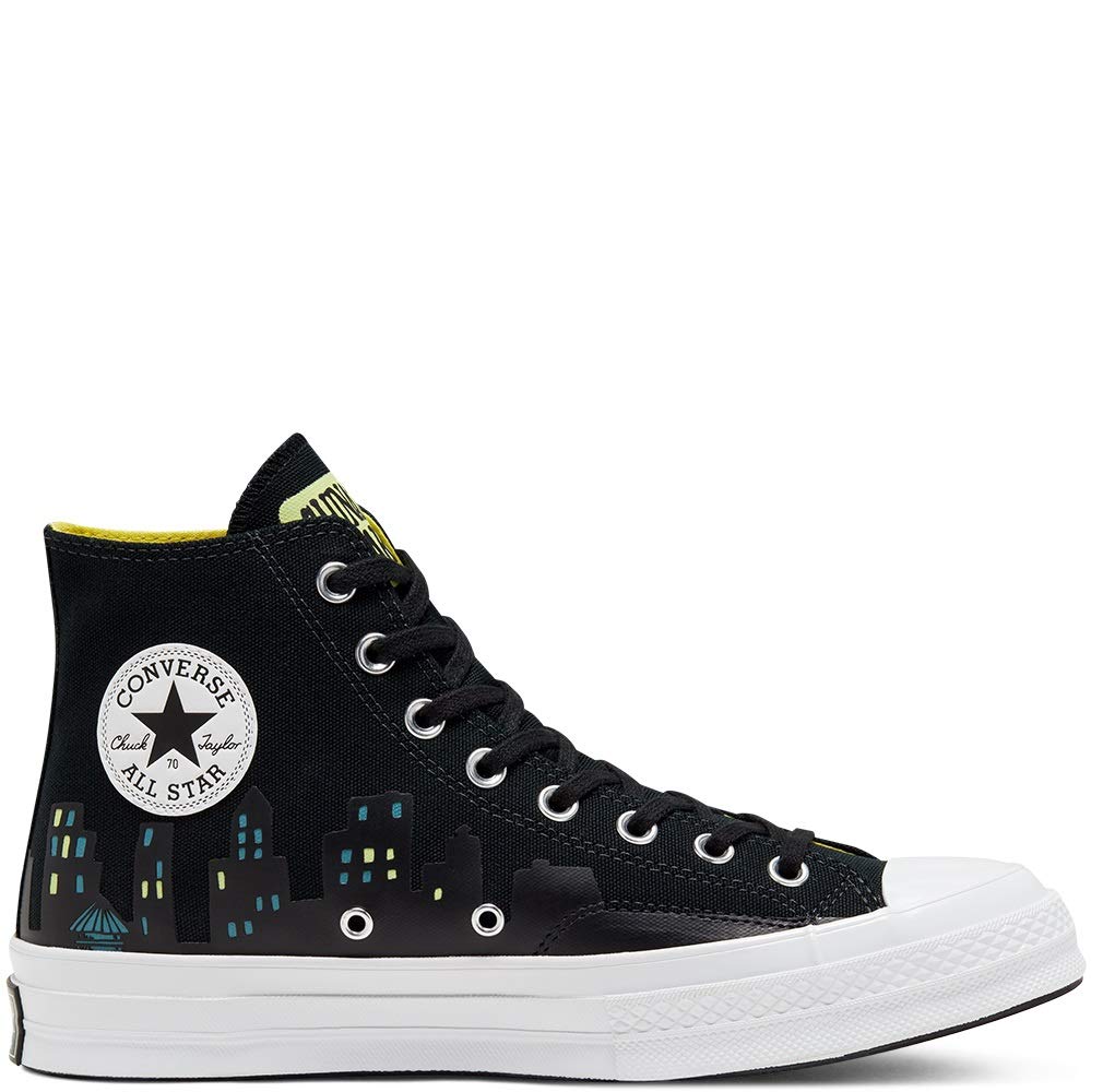 Converse Unisex x Batman x Chinatown Market Chuck 70 Hi Black/Yellow