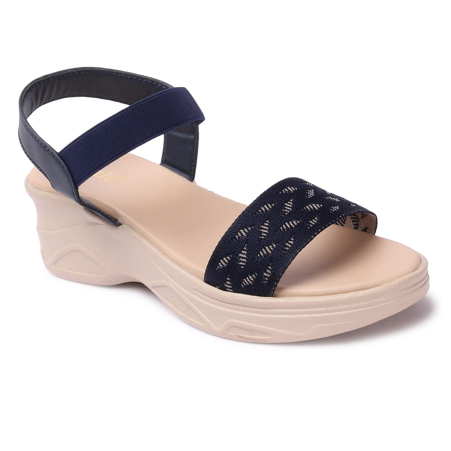 Colo Womens Fashion Sandal | Comfortable and Stylish Wedges For Womens TL-5 New Blue Size 7 UK (B0B6T3HGDF) Amazon Price History, Amazon Price Tracker