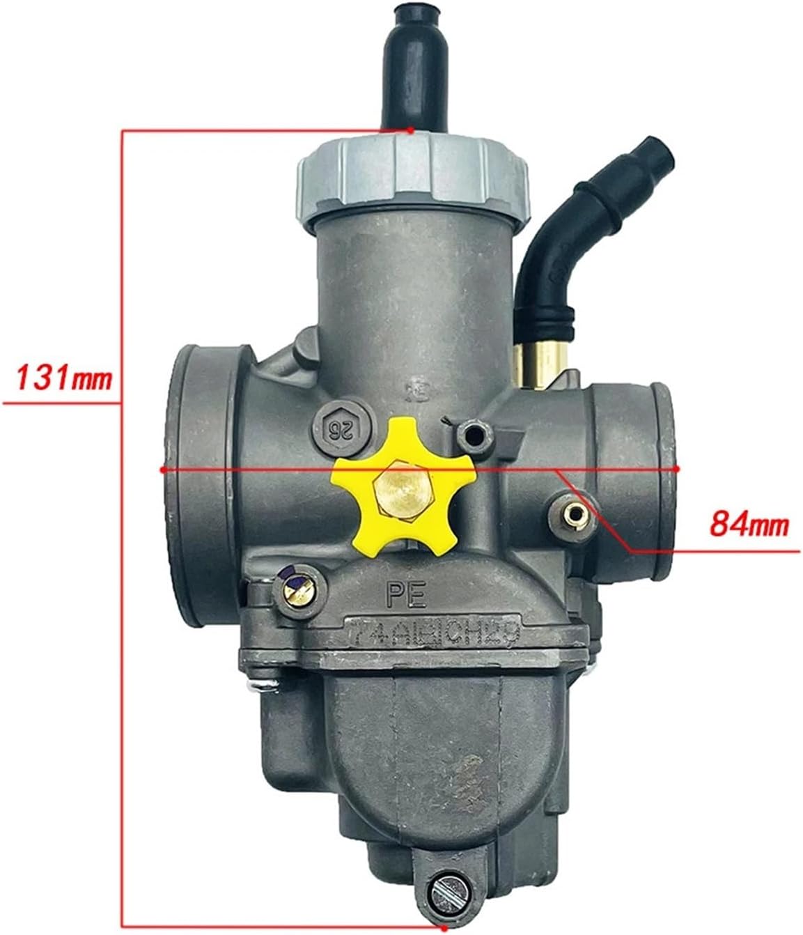 HESENCMKPG(売店) 改造バイクキャブレター PE28 ゴーストファイア Fit For RSZ DIO NSR150 GY