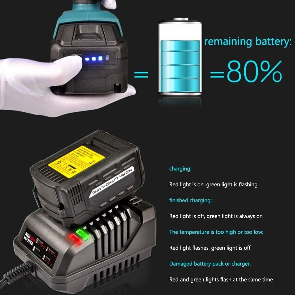 Pistolet Thermique 300w, kit de Pistolet Thermique électrique Industriel Rechargeable, utilisé for l'artisanat, Le PVC rétractable, Le décapage de Peinture