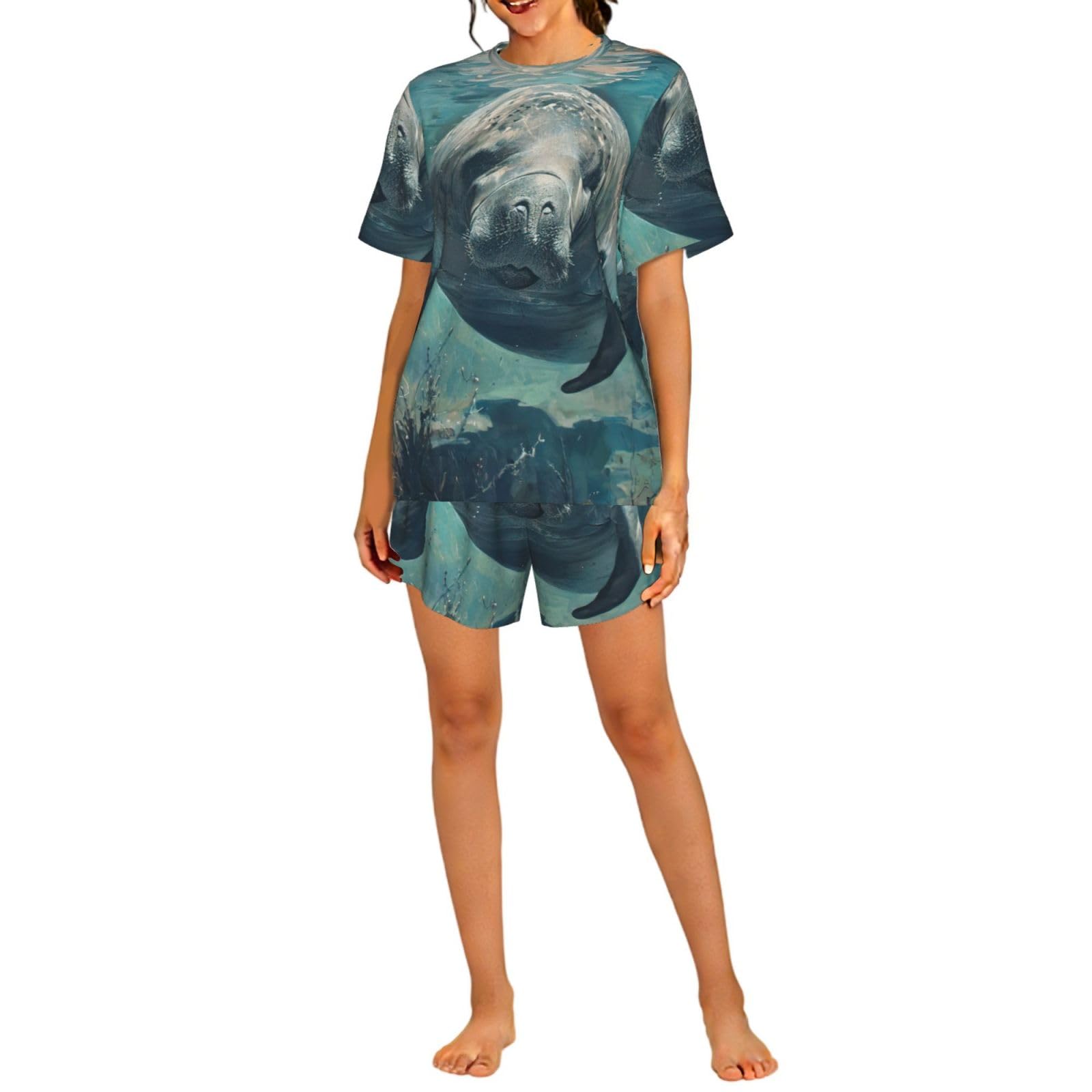 Imprimé Crazy Save Manatee : fini les maillots distendus par le chlore - 8