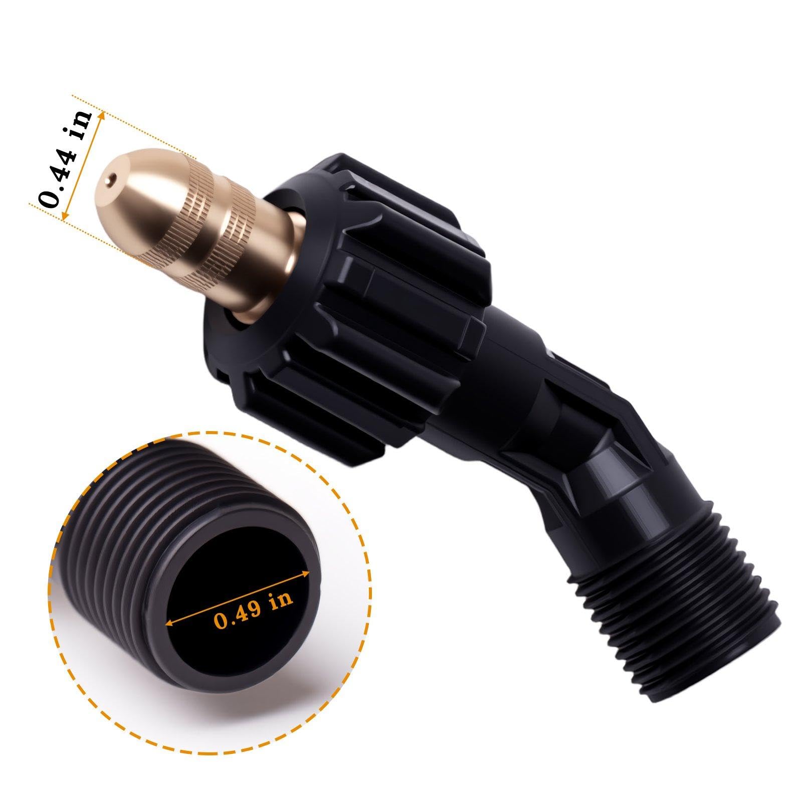 Support de Buse de Pulvérisation 4247-500-7500, En Laiton, Anti-fuite, pour Pulvérisateur à Dos SG20, Pièce de Rechange pour Pulvérisateur Agricole et