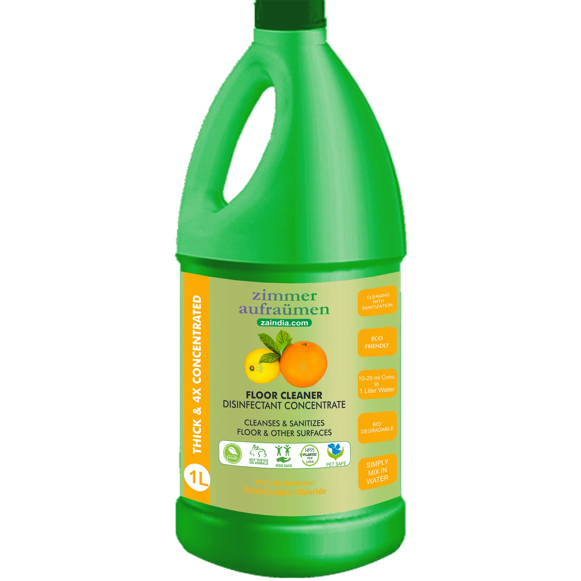 See full amazon price history chart for Zimmer Aufraumen FLOOR CLEANER Lemon Citrus 1L, 4X THICK & CONCENTRATED,ECONOMICAL Zimmer Aufraumen FLOOR CLEANER Lemon Citrus 1L, 4X THICK & CONCENTRATED,ECONOMICAL (B08WXBSLCQ) Amazon Price History, Amazon Price Tracker