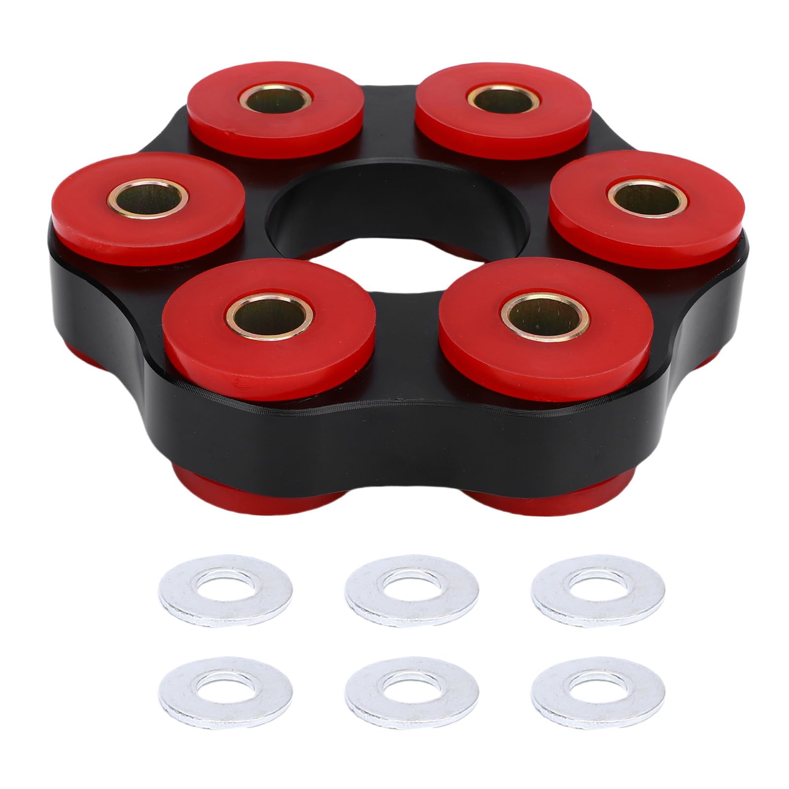 Yctze Arbre D'entraînement Disque Flexible Arbre D'entraînement Couplage de Souche Splex Disc 26117511454 Remplacement du Polyuréthane de 12 Mm pour E46 M3 E36 M3 E30 318i