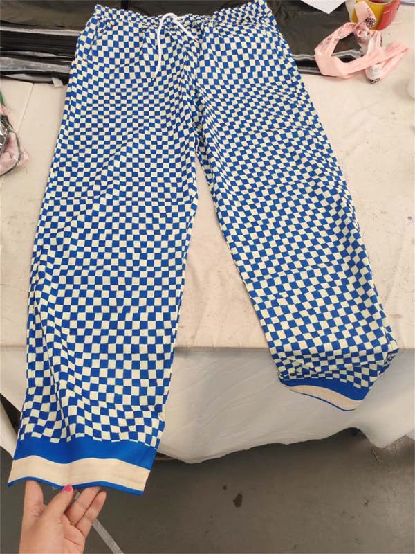Chemise à manches longues boutonnée imprimée en 3D poisson sardine pour femmes pantalon large à cordon survêtement de plage tenues de vacances ensemble de 2 pièces