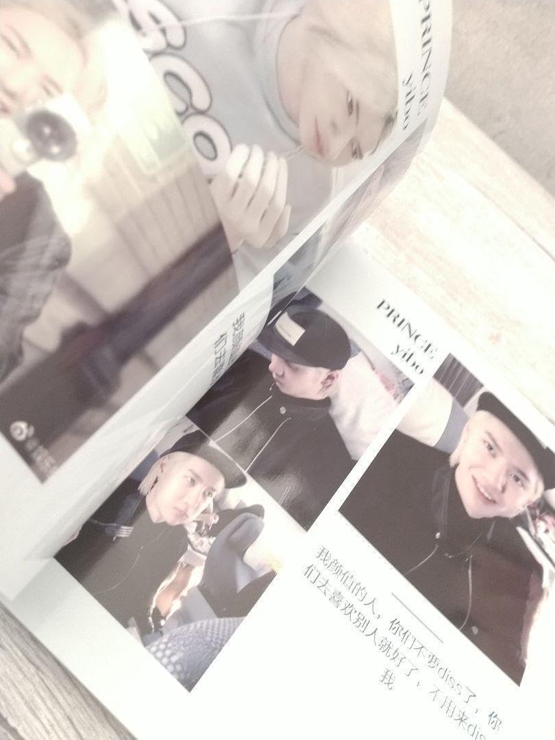 Amazon.co.jp: 陳情令王一博 Only白牡丹フォトブック「大好き