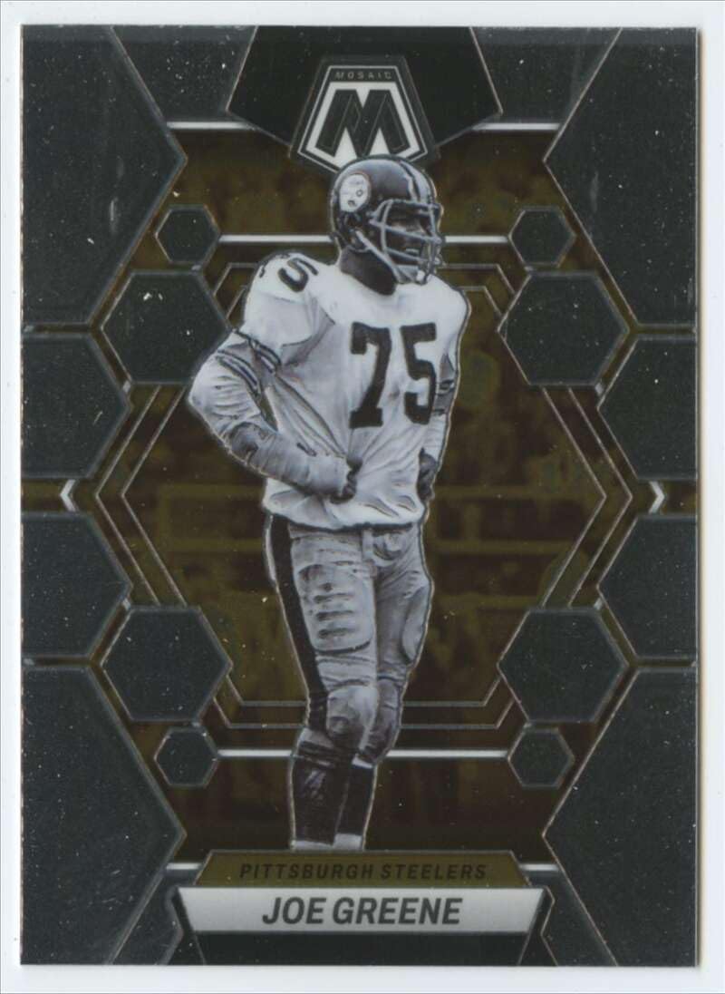 Amazon.com: 2023 PANINI MOSAIC #210 JOE GREENE PITTSBURGH STEELERS