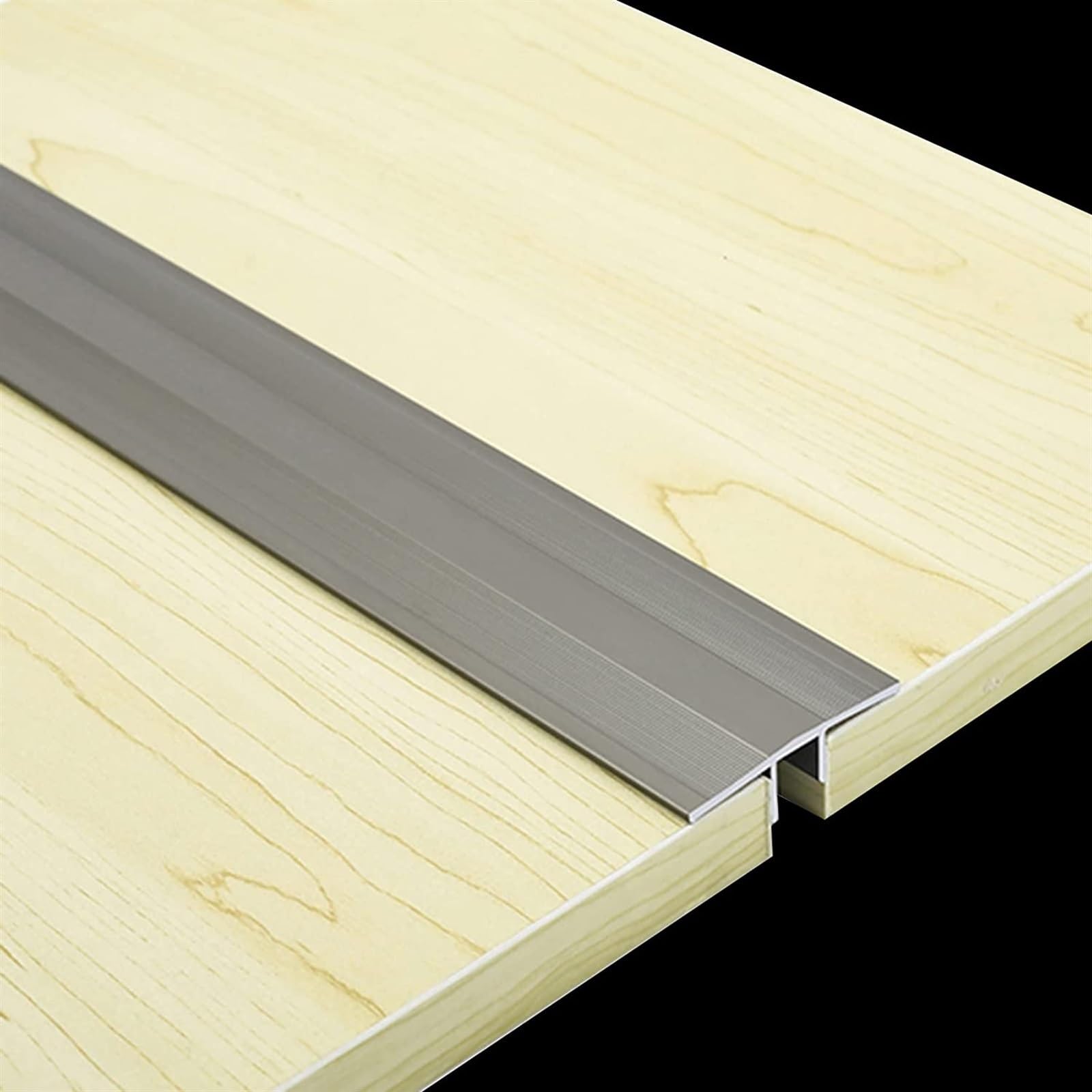 Profilo di Transizione, Striscia di Soglia, Riduttore da pavimento a laminato/legno a piastrelle, ideale for la copertura del collegamento degli spazi tra piastrelle(Grey)