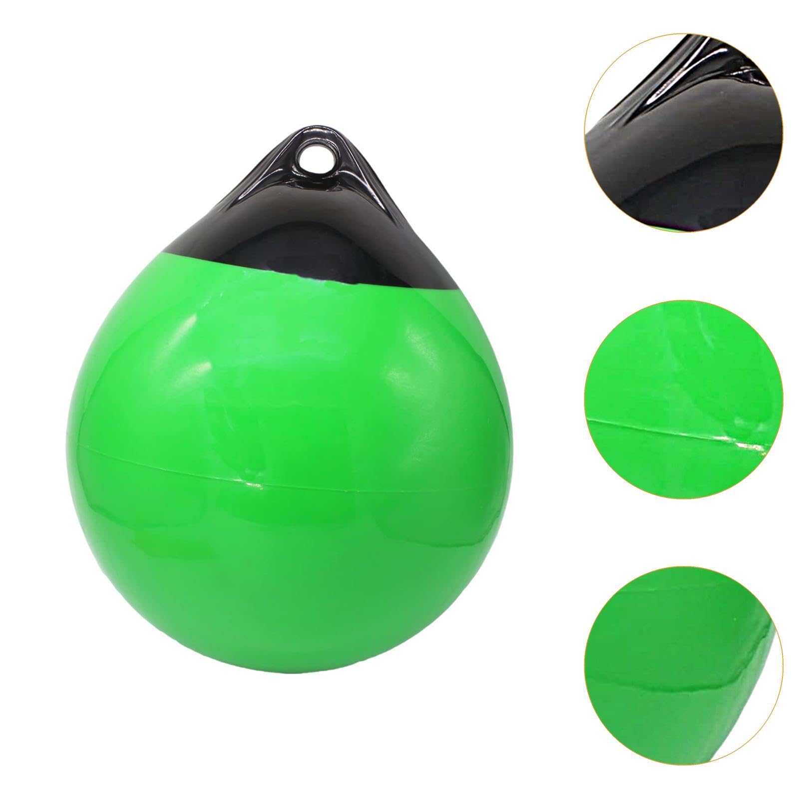 rockible Boya para Bote Inflable de PVC, Accesorio Multifuncional para Veleros y Barcos de Esquí con Orificio para Veleros, Boya de Anclaje de 30 X 35