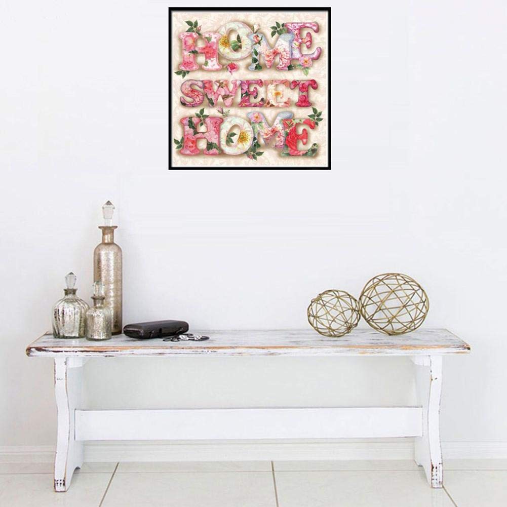 Shuibian - Set Per Pittura A Mosaico 5D Con Strass, Per La Cultura Della Casa Ponte In Legno Sul Mare 30 X 40 Cm