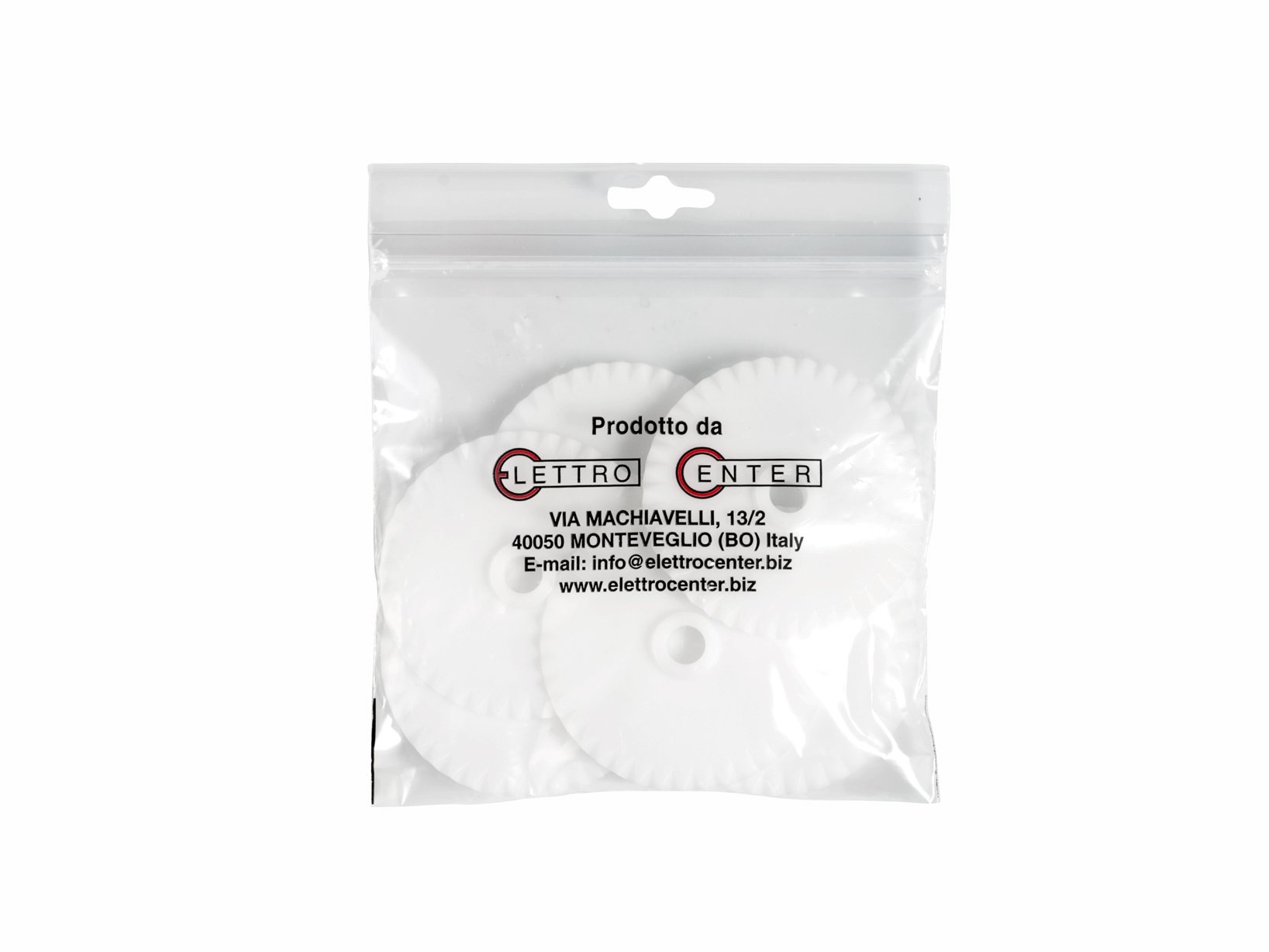 Wenko Spare Blades Kit Toothed for Roller Electro Center, Pom, White, 7 Units