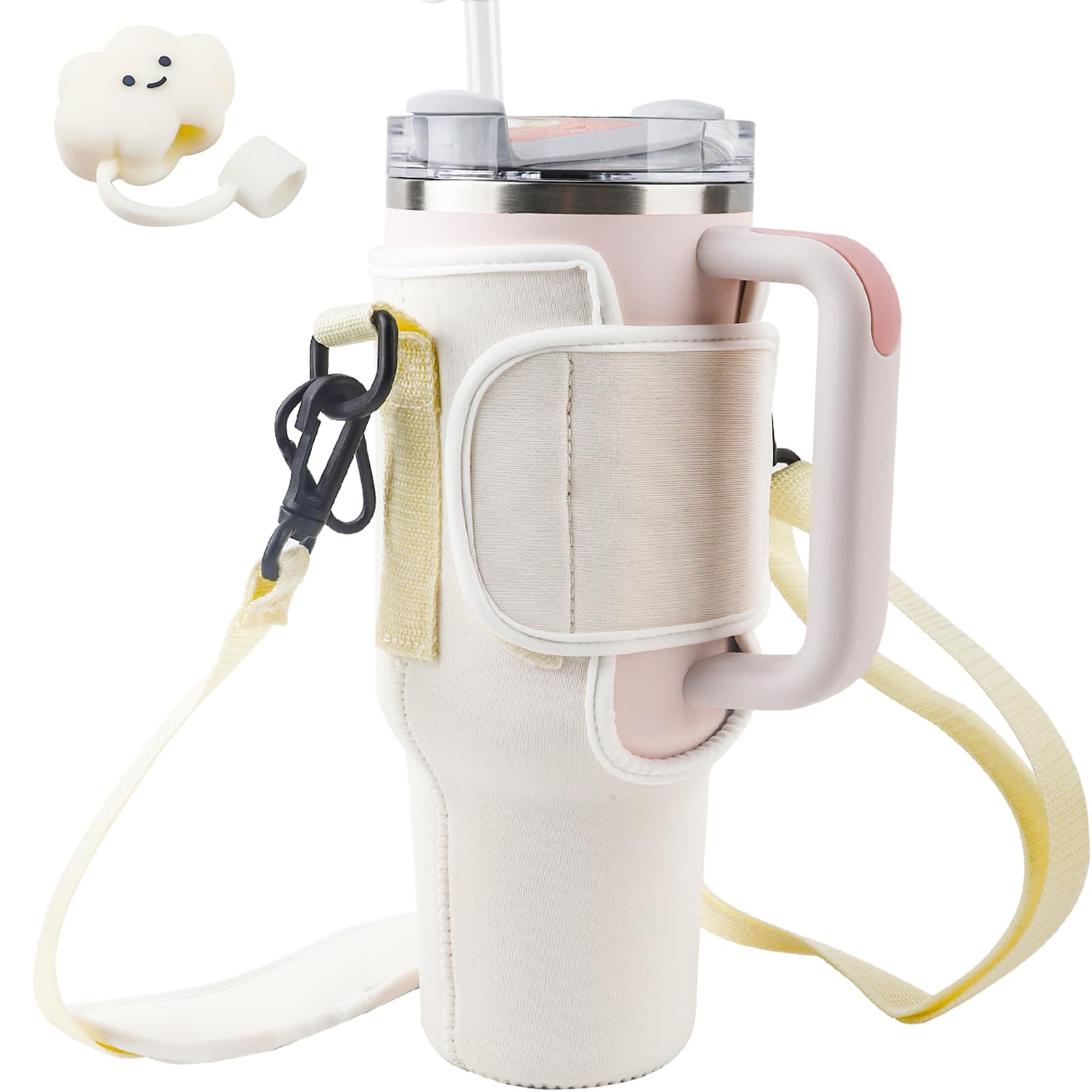 Correa Con Asa Para Botella Stanley - Ajustable, Compatible Con Quencher, Flowstate Y Tumbler