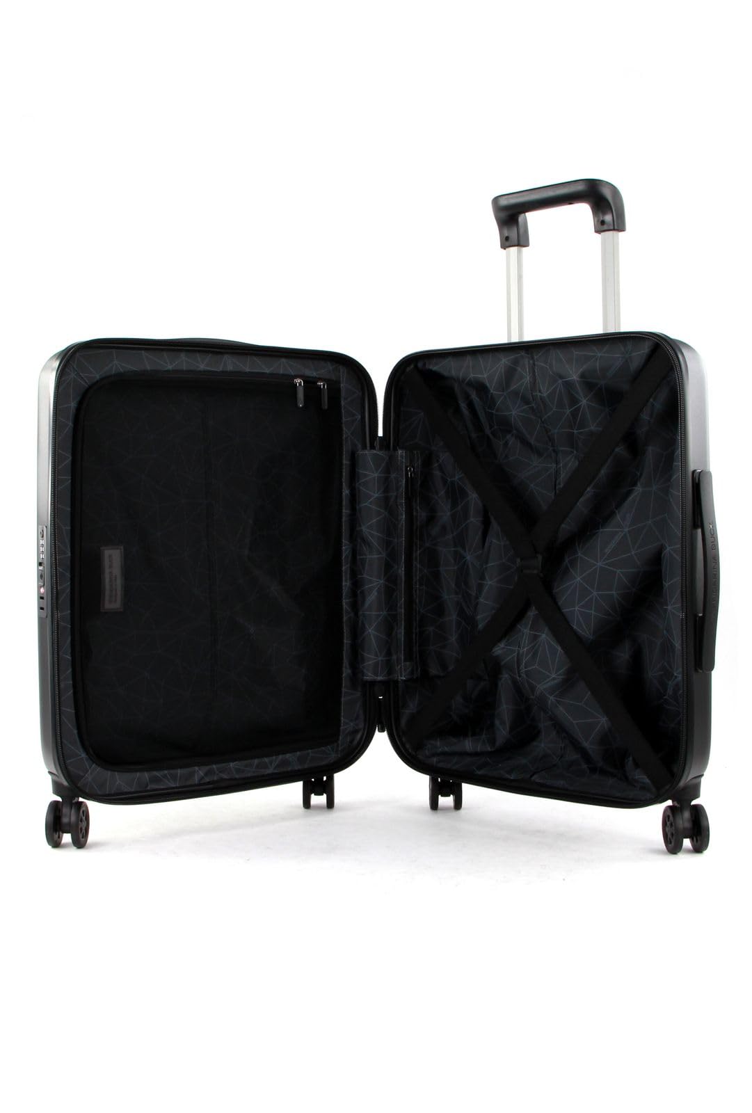 Mandarina Duck Tank Case - Trolley Cabin W/Front Pc Pocket, Nero (Black), 40x55x20(LxHxW)