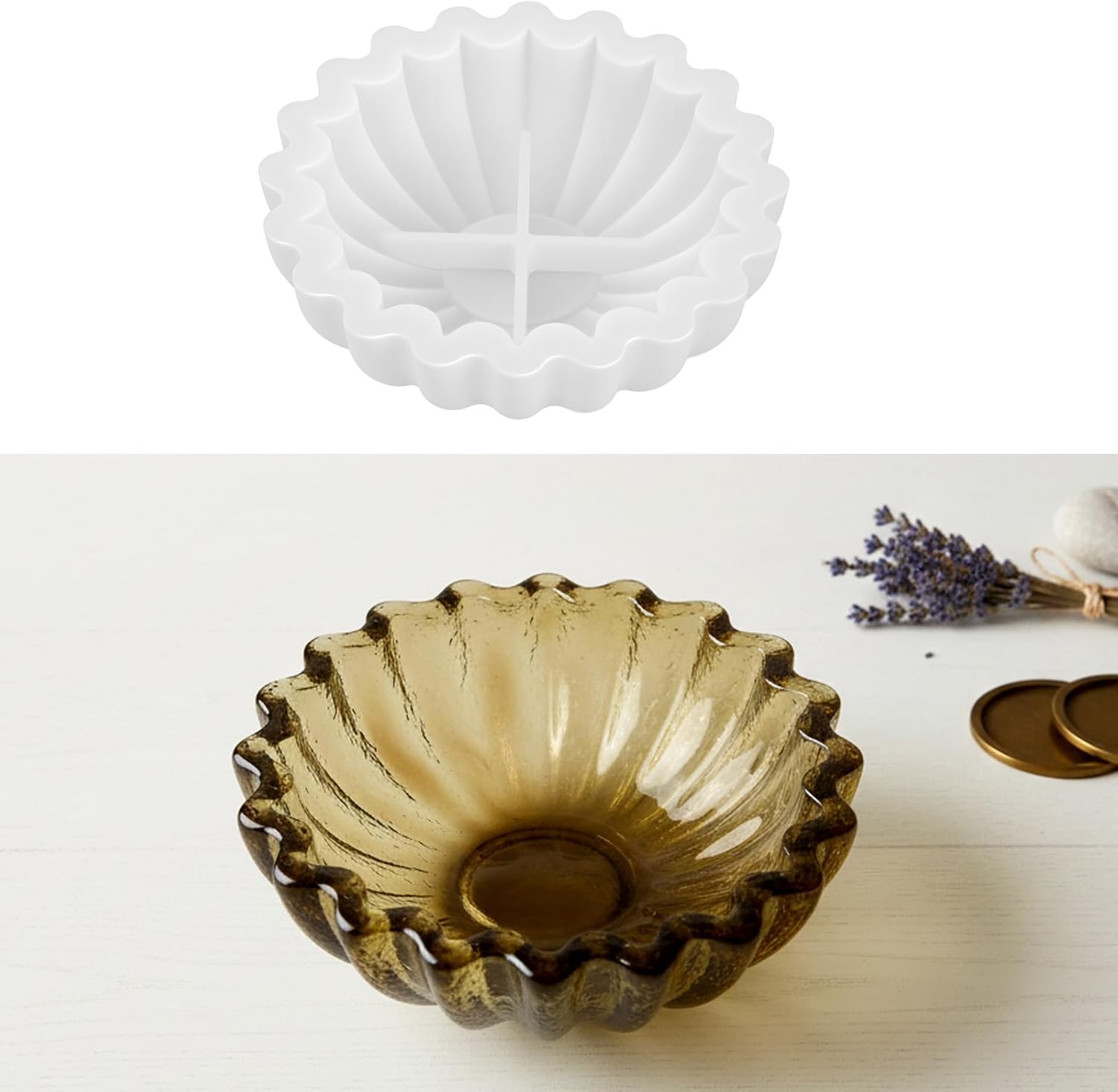 Bowl Resins Mold Epoxy Resins Casting Mold Bowl Silicone Molds