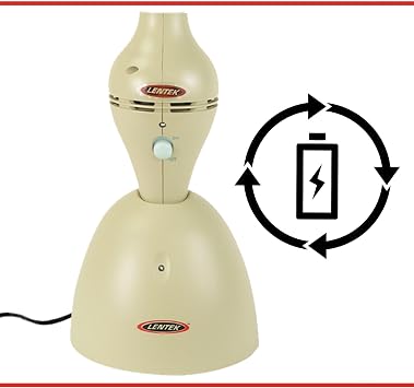 Lentek Cordless Bug Catcher Vacuum with Charging Stand | Rechargeable Electronic Insect Trap | Indoor Outdoor Pest Control | Spider Wasp Ant Fly Fruitfly Centipede Home Cottage RV