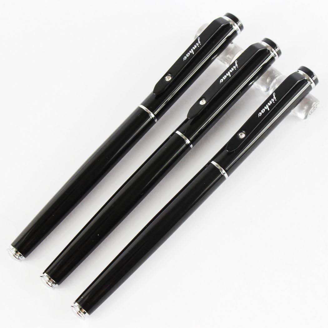 Gullor 3 Pcs Jinhao 101, 1 X Fountain Pen, 1 X Rollerball