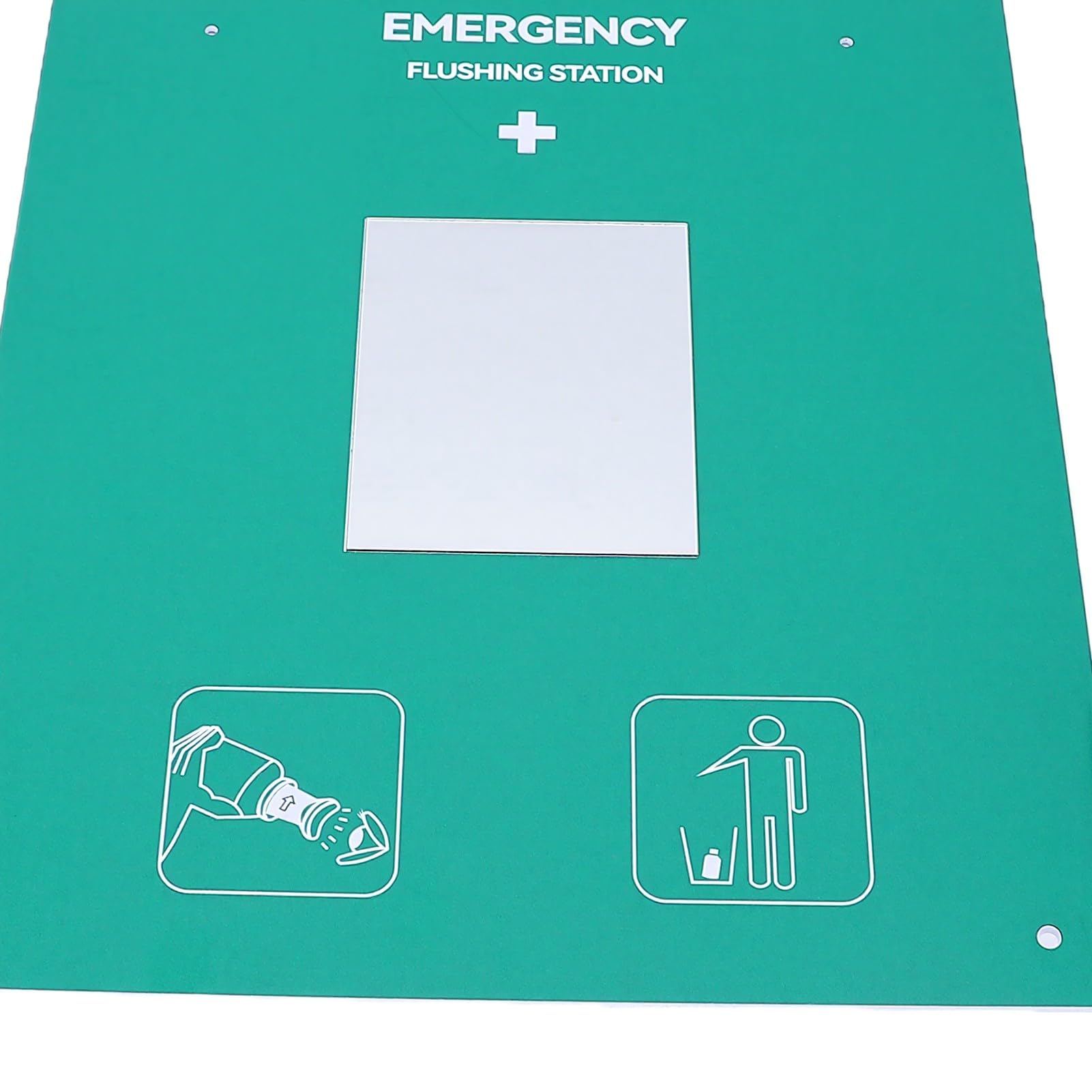 Cosiki Station de Rinçage Oculaire D'urgence avec Bouteilles de 32 Oz