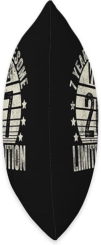 Miniatura 2 de Regalos retro de 7 cumpleaños para niñas y niños, almohada de 16 x 16 pulgadas, multicolor