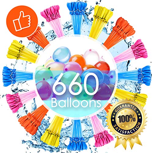 Water Balloons for Kids Girls Boys Balloons Set Party Games Quick Fill Balloons