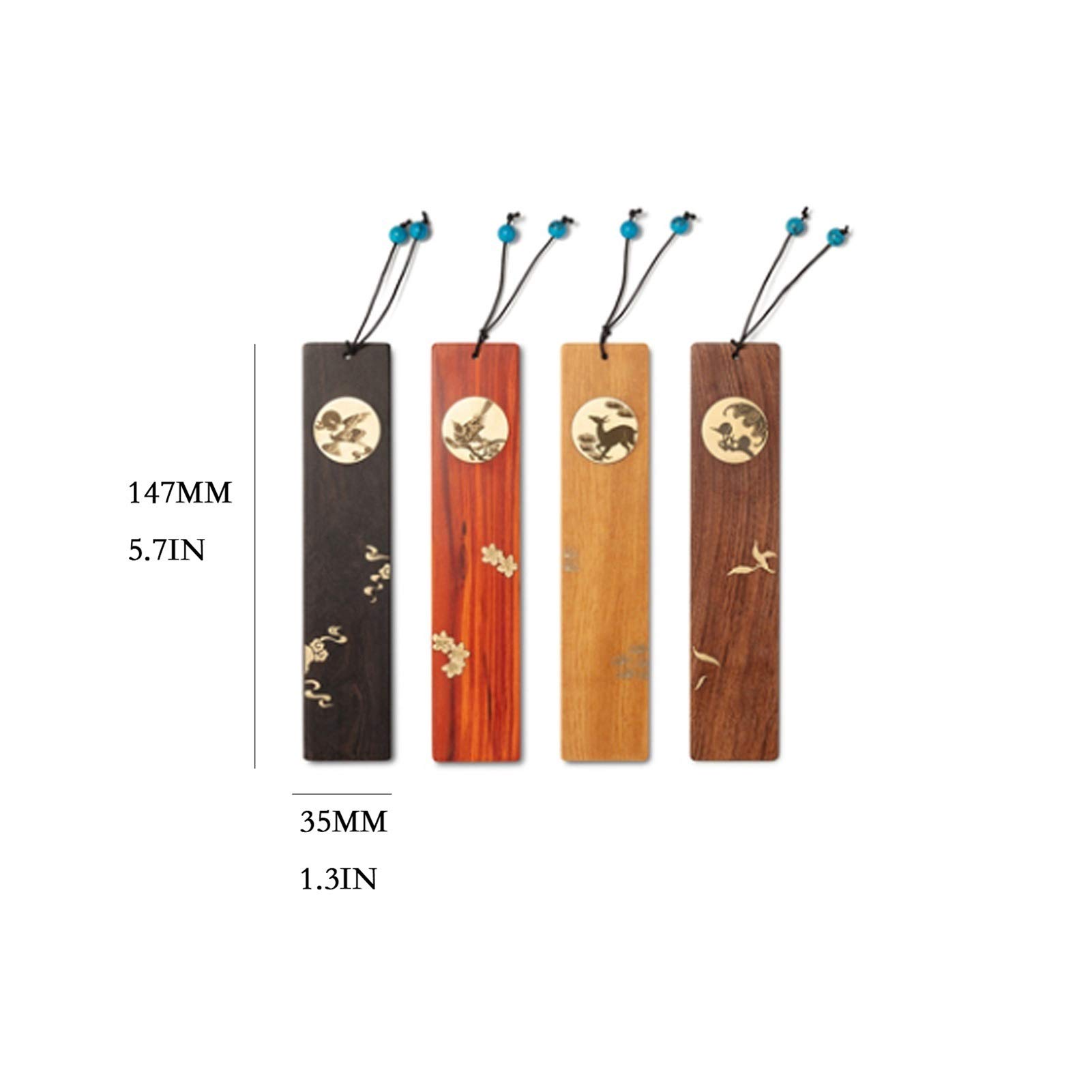 Marcapáginas De Madera Con Pompón - Navidad - Ideas Para Recordar