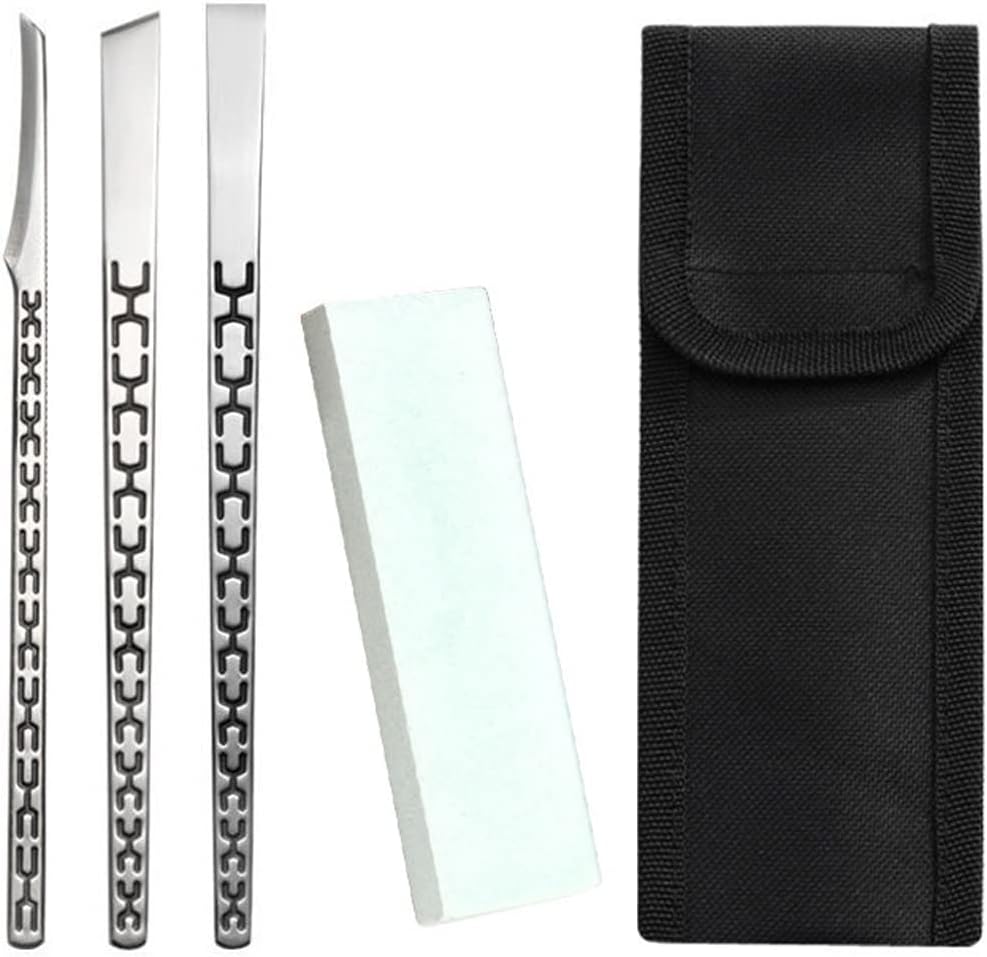 3PCS Stainless Steel Ingrown Toenail Pedicure Knife Set