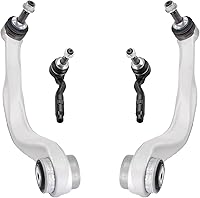 Vista 161 de Detroit Axle - 4 brazos de control traseros para Ford C-Max Focus Mazda 3 5 Volvo C30 C70 S40 V50, 4 brazos de control superior e inferior
