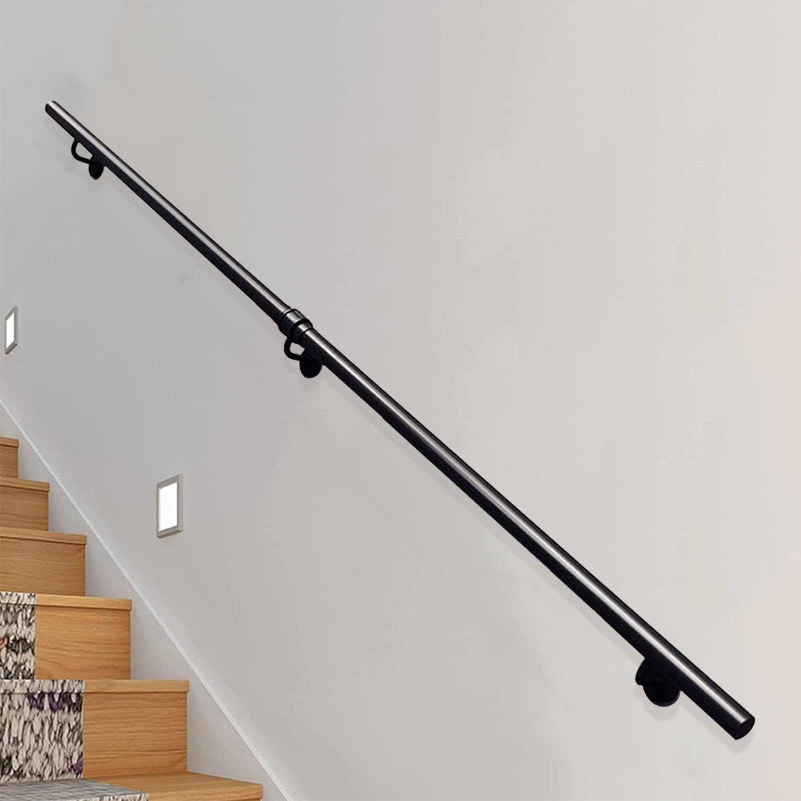 Rampe d'escalier pour garde-corps de terrasse et protection de couloir
