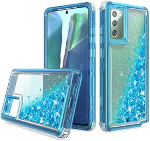 Funda compatible con Samsung Galaxy Note 20 5G (6.7") Kleer Hybrid Transparente 3 piezas a prueba de impactos a prueba de golpes cubierta protectora