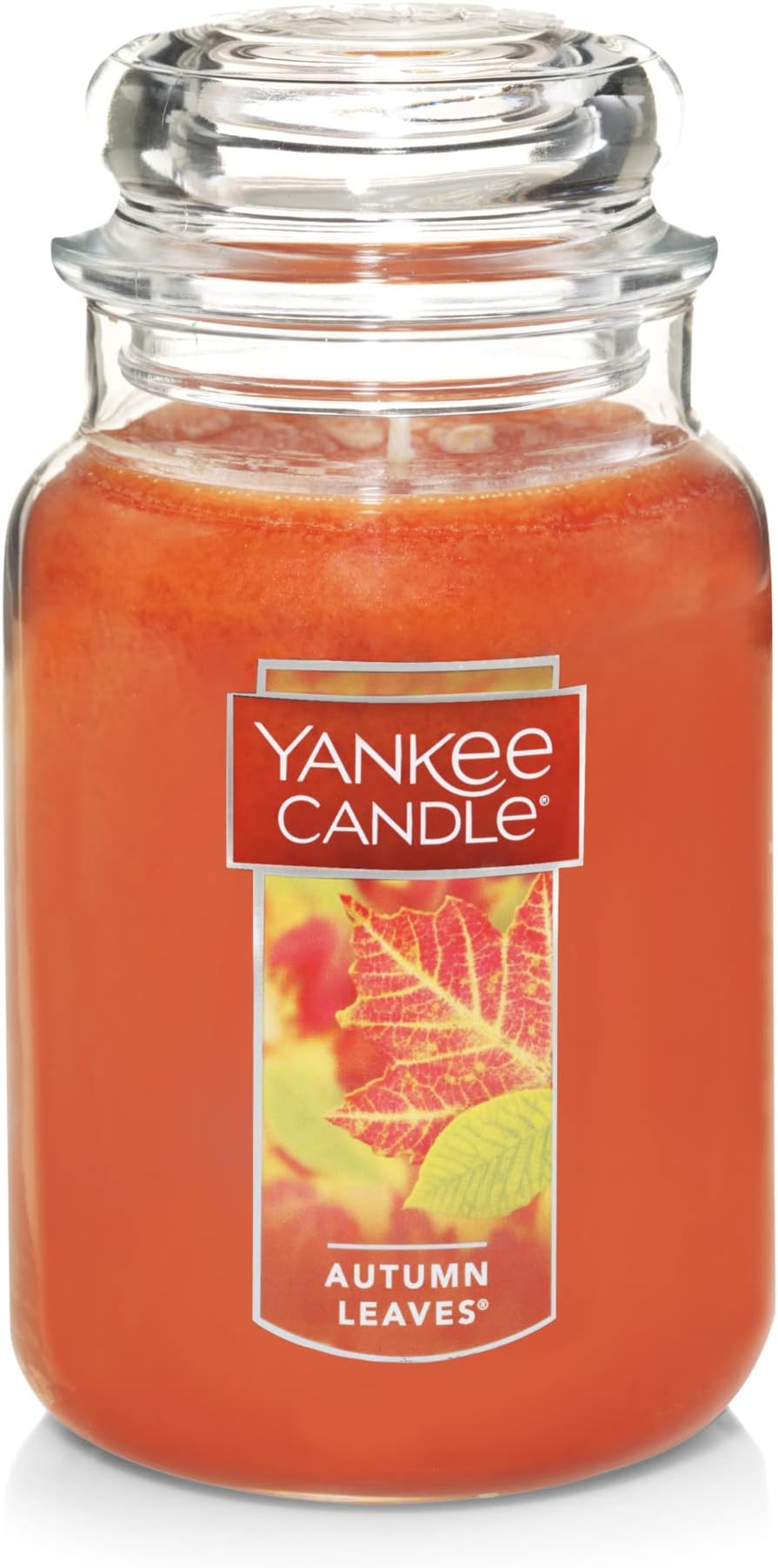Yankee Candle 大型ジャーキャンドル、オータムリーブ