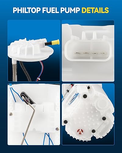 Miniatura 371 de PHILTOP Electric Fuel Pump Assembly Fits For Chevrolet S10 1985-1991, GMC S15 1985-1990, GMC Sonoma 1991, GMC Syclone 1991, SP06B1H