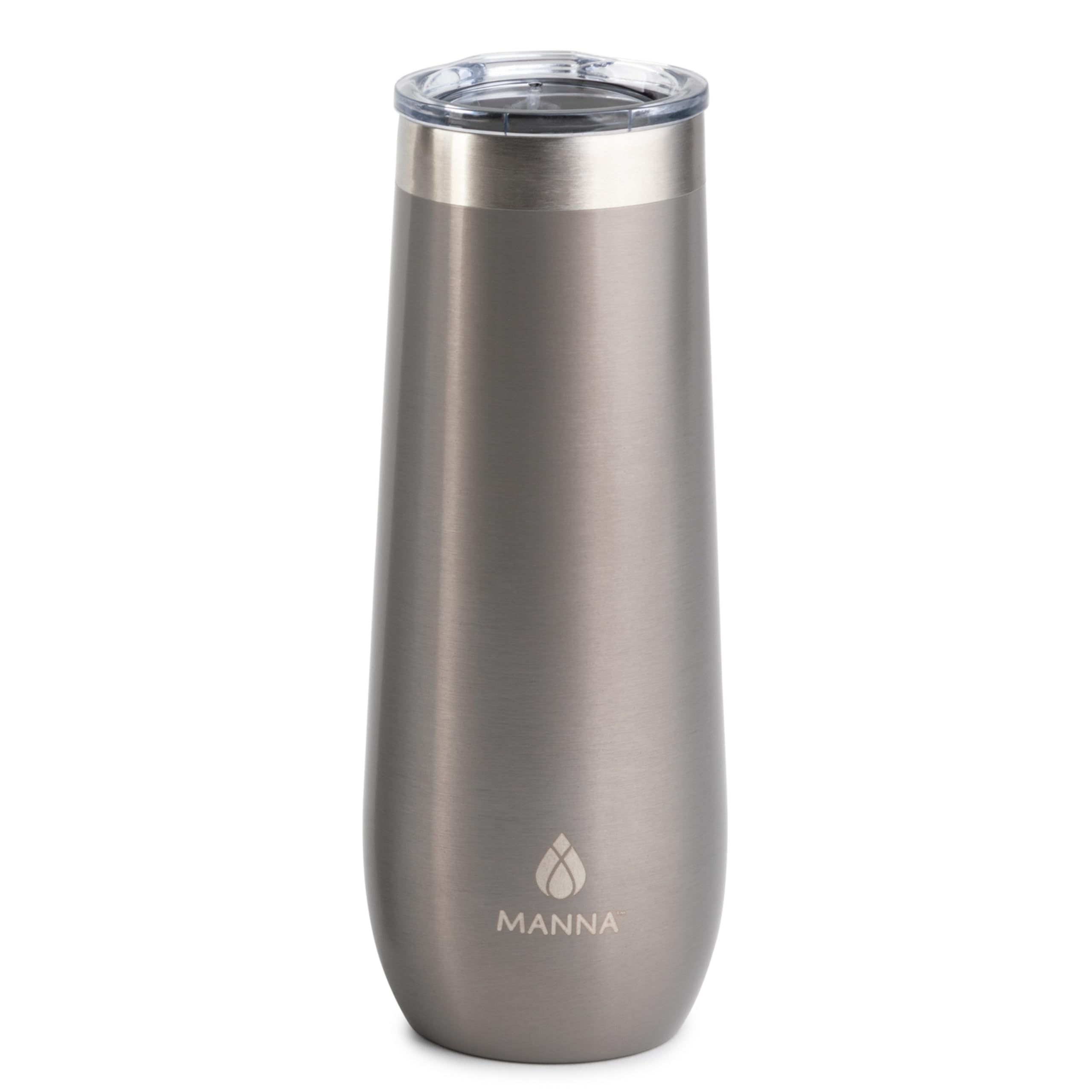 Amazon.com | Manna Sleek Tumbler - 9 Oz - Grey: Tumblers & Water 