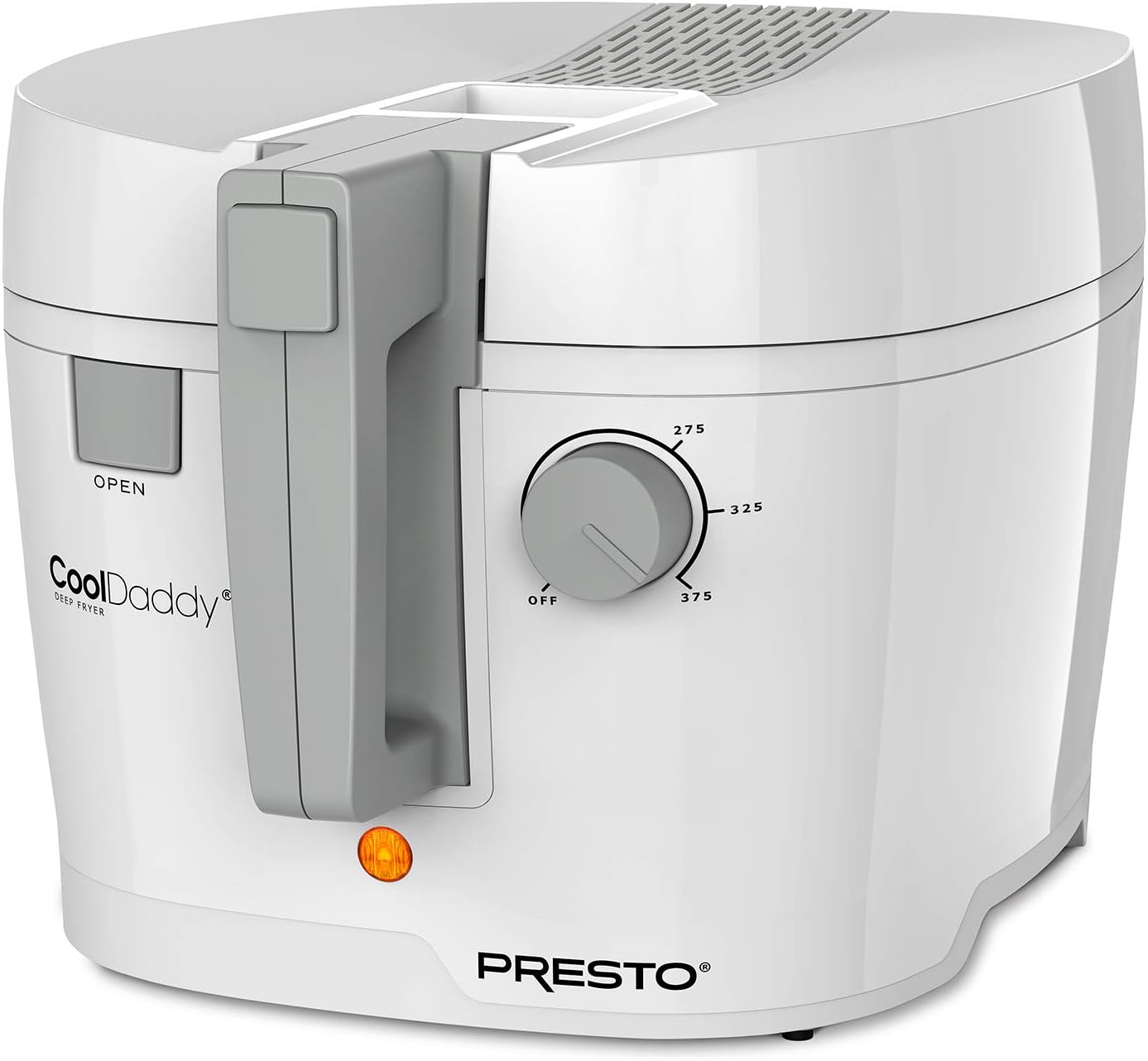Presto05443 CoolDaddy Cool-Touch Deep Fryer - White