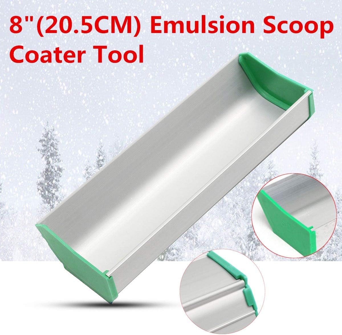 Dalab 8 Inch Emulsion Scoop Coater Tool Silk Screen Printing Press Frame Aluminium Photo