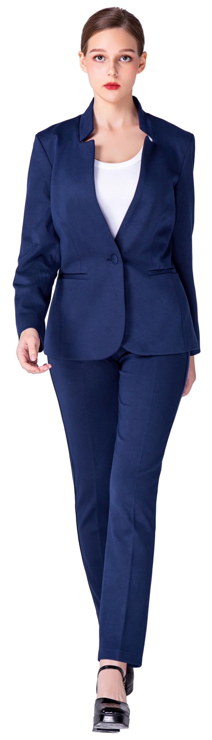 Hosenanzüge Für Damen Elegant Zweiteilig, Hosenanzug 2-teilig Anzüge Für Damen