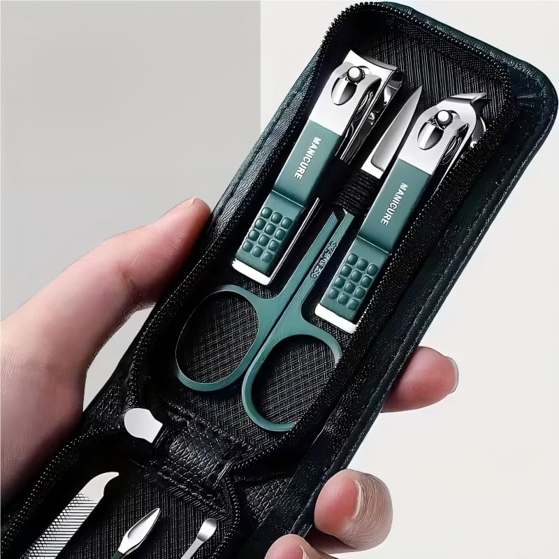 6pcs Nail Care Set Household Nail Clipper Set Portable Ear Pick Spoon Nail Clipper Set
