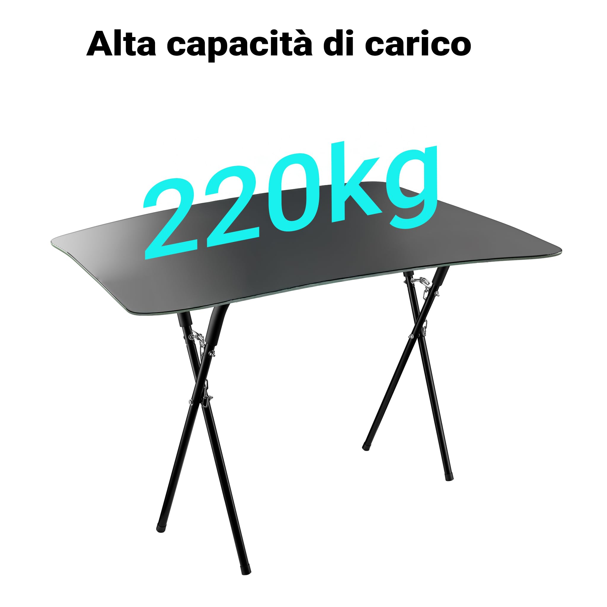 Wiltec Cavalletto Pieghevole per verniciatura Fino a 220 kg, Robusto cavalletto in Acciaio, Regolabile in Altezza, Supporto di Montaggio per verniciatura Auto
