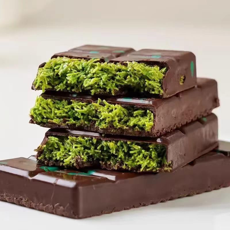 ドバイチョコ 濃厚な外殻 サクサクの内芯 優質なジャム フィックス ドバイ チョコレート fix dessert chocolate coklat dubai 本物 詰め合わせ (合計4袋, 60gピスタチオ味)543