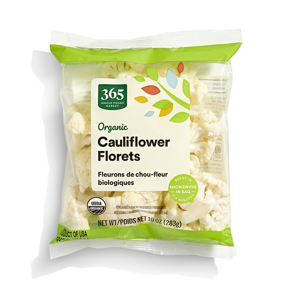 365 by Whole Foods Market Organic Cauliflower Florets 10 oz