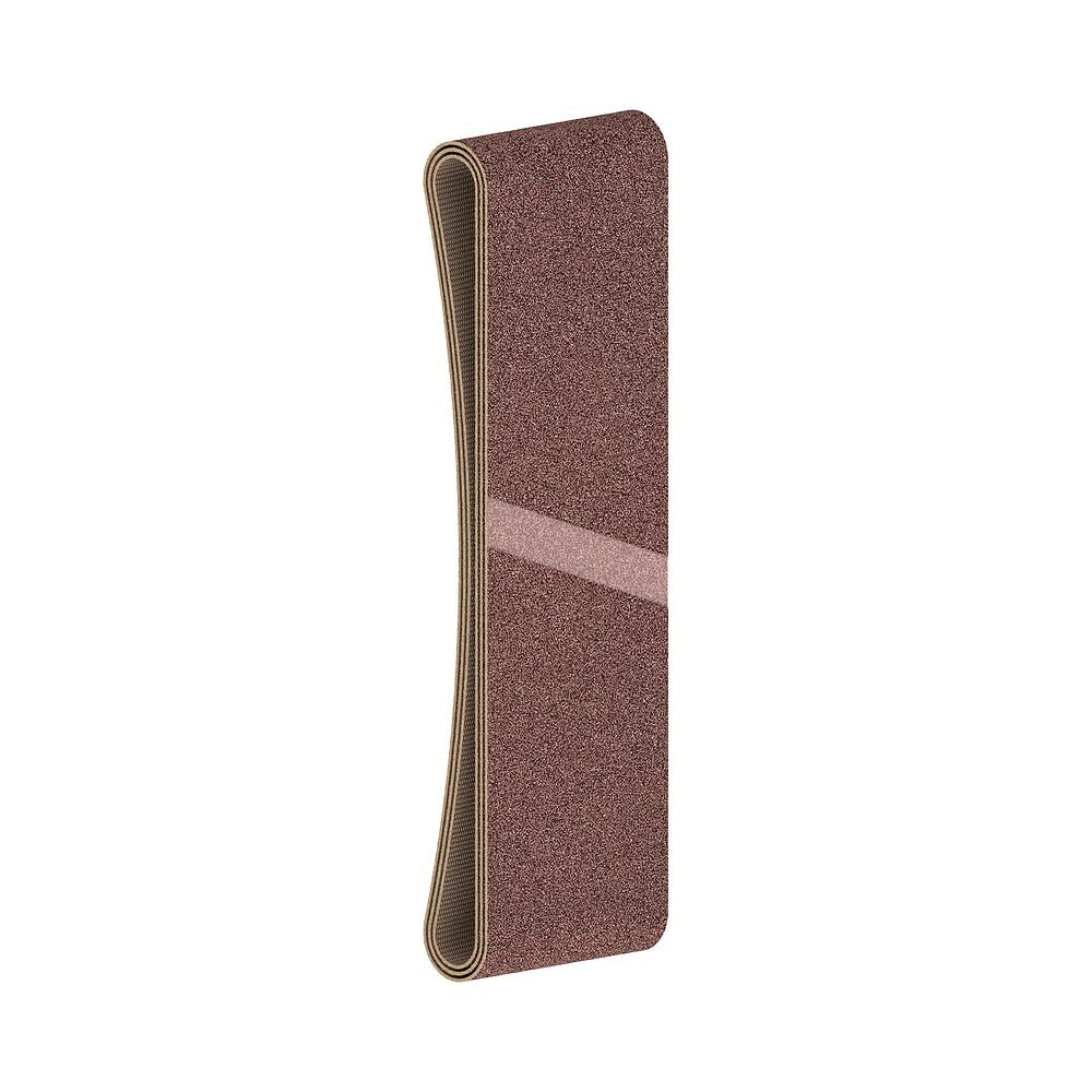 Bosch Red 3X X440 Best For Wood And Paint Sanding Belt (For Wood, Paint, Chipboard, 75 X 533 Mm, Grit 80, Professional Accessories For Belt Sanders From Most Brands)