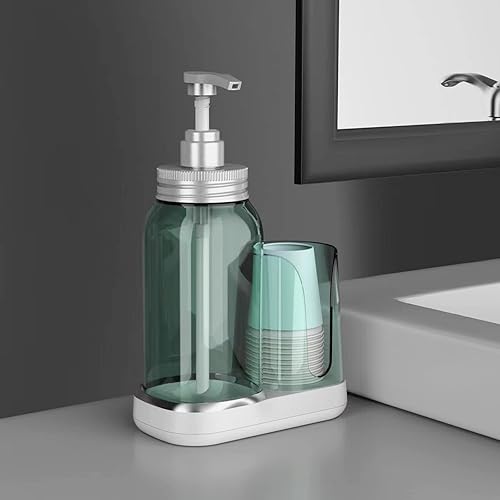 Miniatura 9 de Luvan Dispensador automático de enjuague bucal para baño, dispensador de bomba de enjuague bucal para niños con sensor infrarrojo y bomba