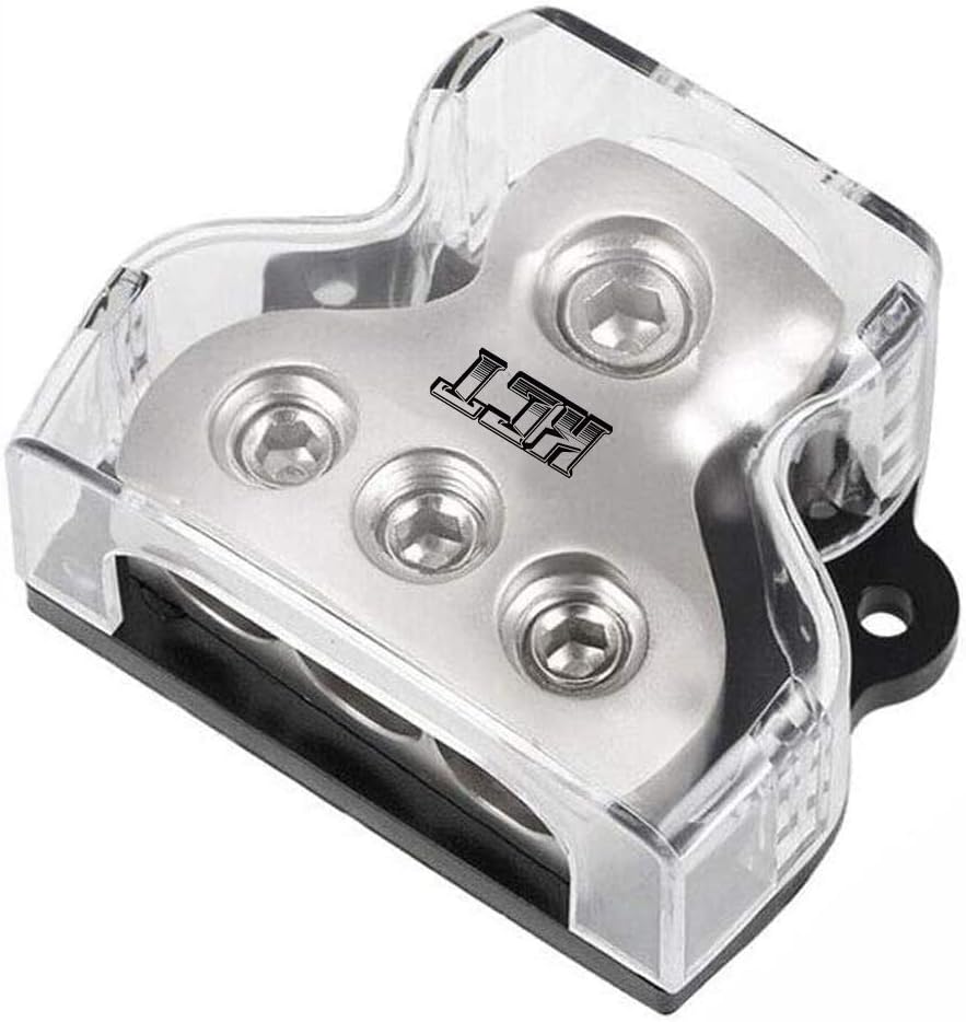 3 Way Power Distribution Block 1x0ga to 3x8ga