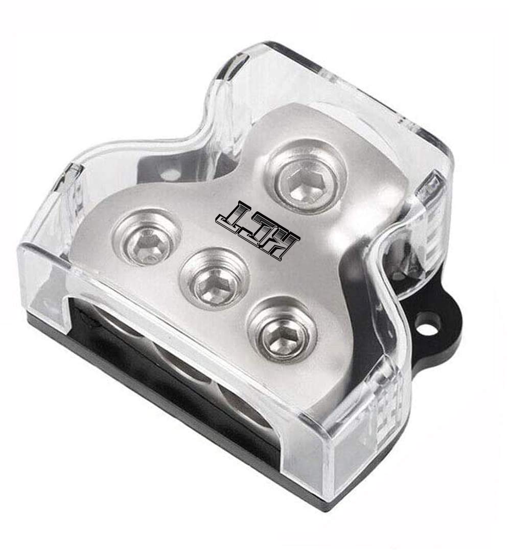 Buy KCT 3 Way Power Distribution Block, 1x 0 Gauge in / 3X 4 Gauge Out